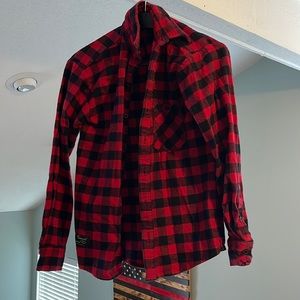 Vermont Flannel Company button up flannel shirt